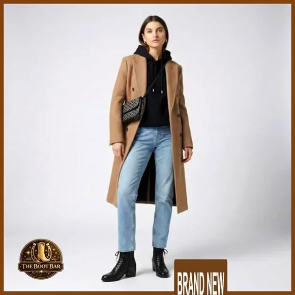 Victorian Lace Up Ankle Booties Side Zipper Chunky Heel Vintage Steampunk - Picture 2 of 7